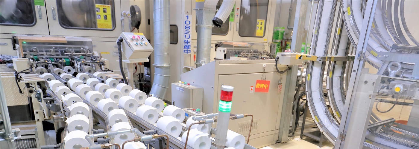 回転丸刃により連続カット