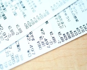 感熱紙（レシート）